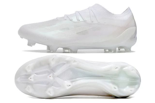 Adidas X Speedflow সাদা ফার্ম গ্রাউন্ড ফুটবল জুতো 5