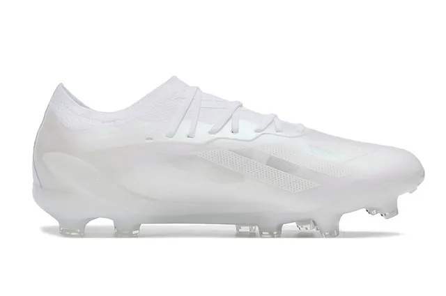 Adidas X Speedflow সাদা ফার্ম গ্রাউন্ড ফুটবল জুতো 7