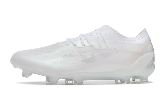 Adidas X Speedflow সাদা ফার্ম গ্রাউন্ড ফুটবল জুতো 8