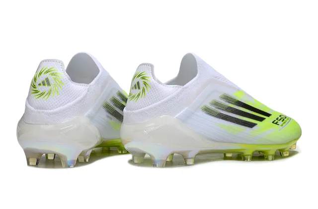 Adidas X Speedflow White Neon Lime Green Firm-Ground Soccer Shoes 5
