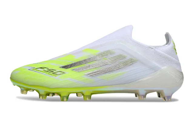 Adidas X Speedflow White Neon Lime Green Firm-Ground Soccer Shoes 7