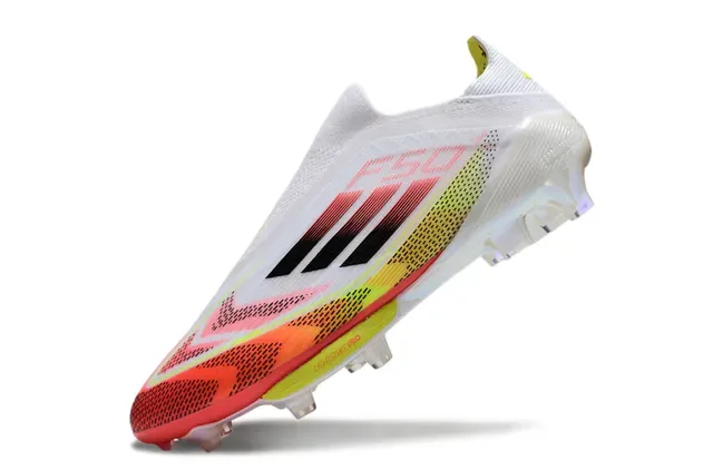 Adidas X Speedportal Multicolor Gradient Chaussures de football avec ajustement sock-fit pour terrain ferme 3