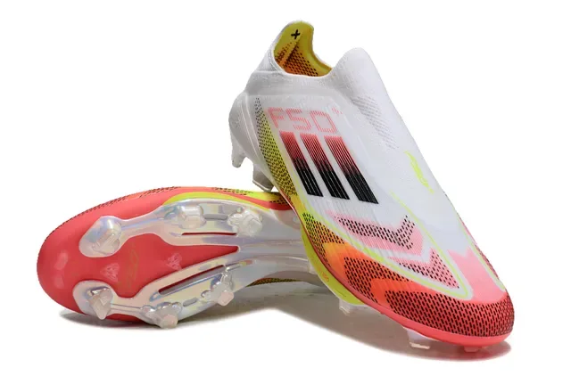 Adidas X Speedportal Multicolor Gradient Chaussures de football avec ajustement sock-fit pour terrain ferme 4