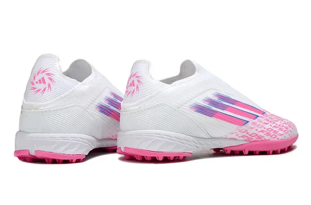 Adidas X Speedportal Chaussures de football blanc et rose turf 13