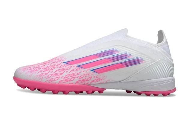 Adidas X Speedportal Chaussures de football blanc et rose turf 15