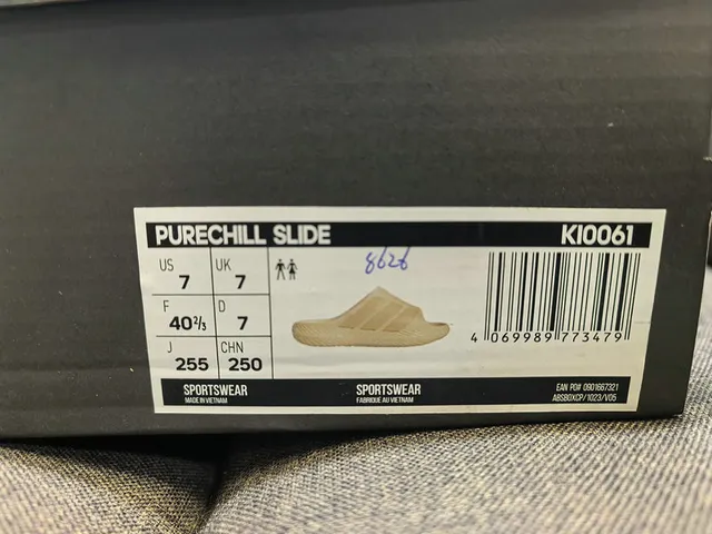 Adidas Yeezy Slide Black Molded Slipper 12