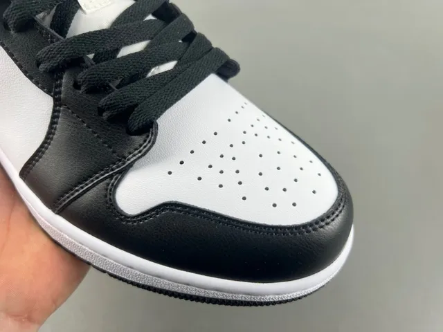 Air Jordan 1 High Prata metálica Preto Branco tênis de basquete 3