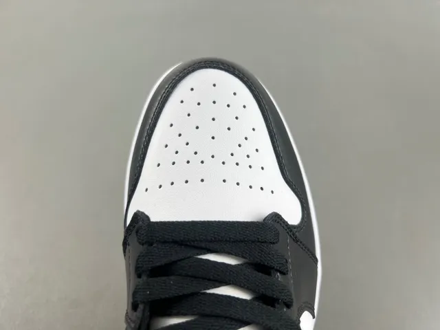Air Jordan 1 High Prata metálica Preto Branco tênis de basquete 6