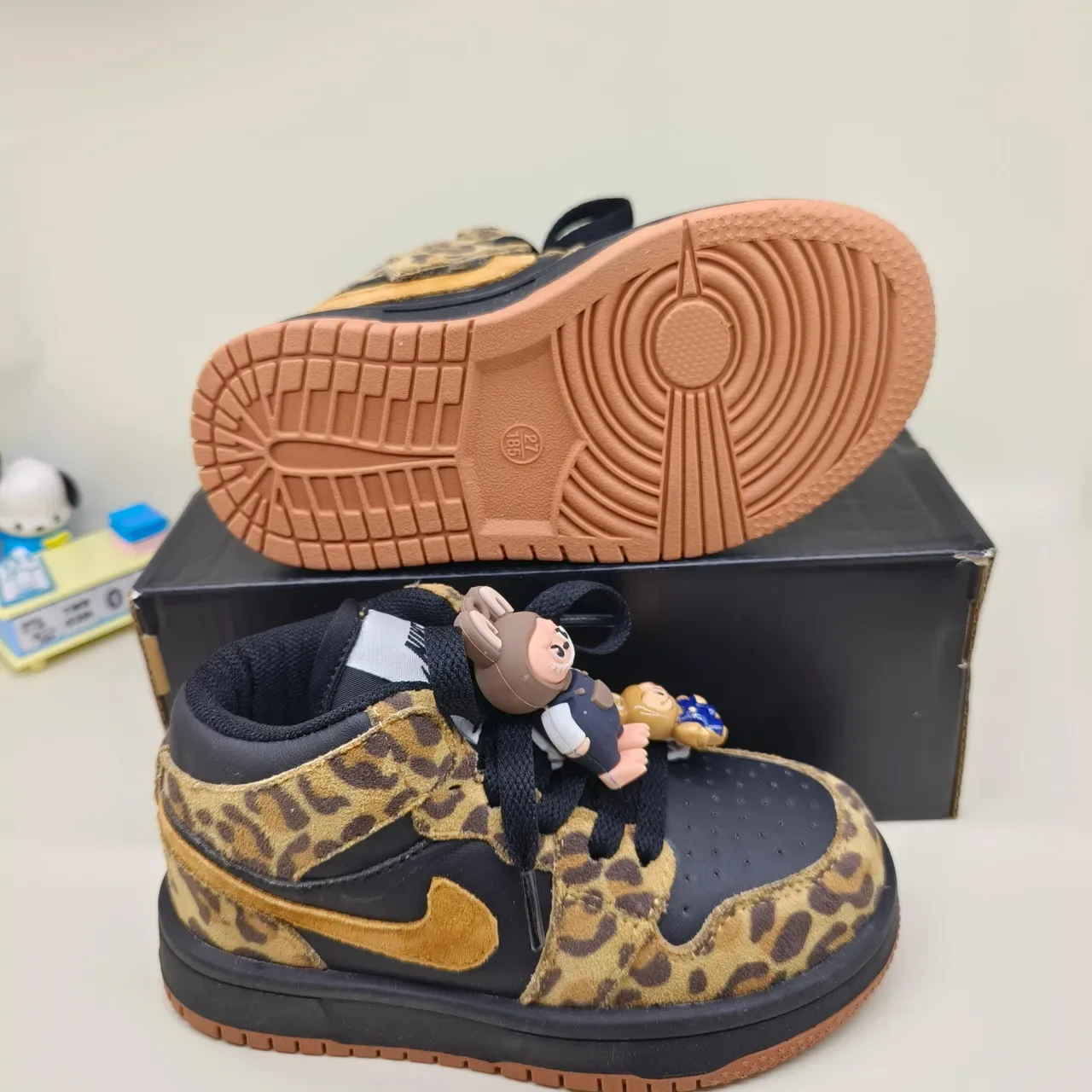 Air Jordan 1 Low sneakers lifestyle rose et blanc 10