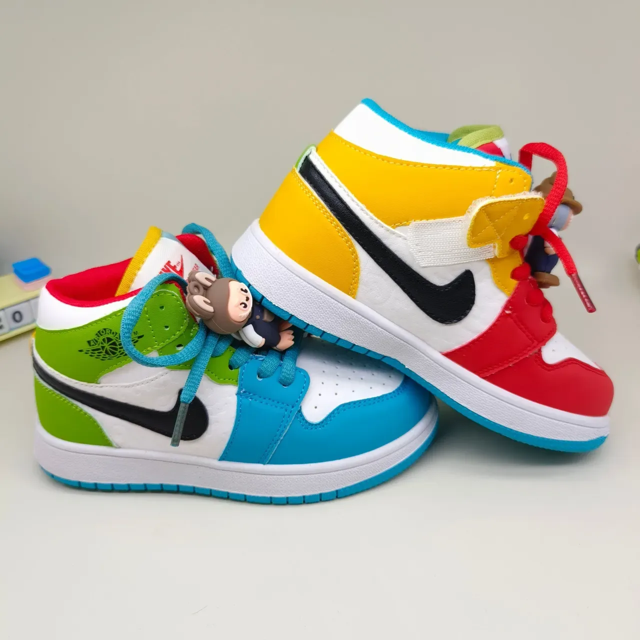 Air Jordan 1 Low sneakers lifestyle rose et blanc 18