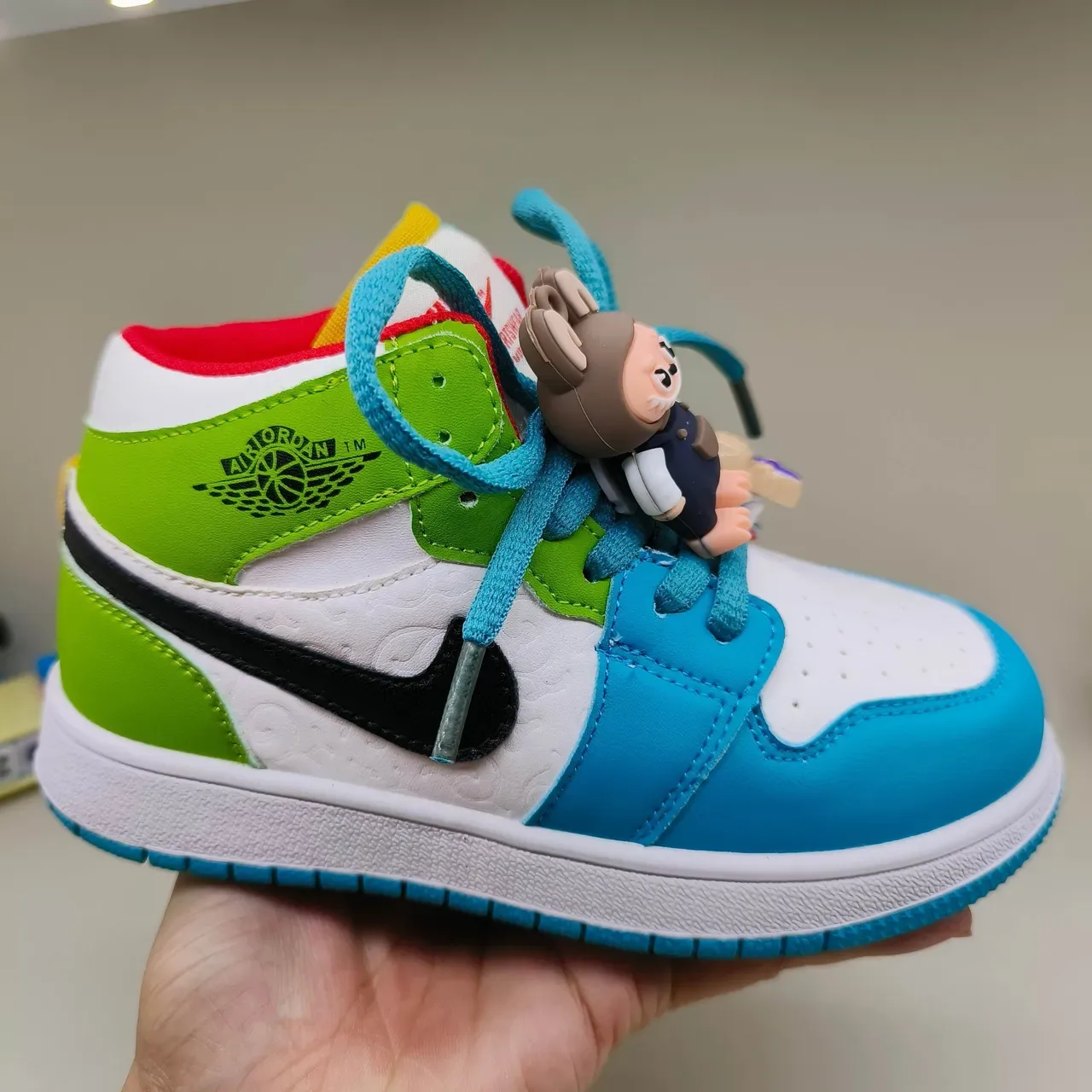 Air Jordan 1 Low sneakers lifestyle rose et blanc 20