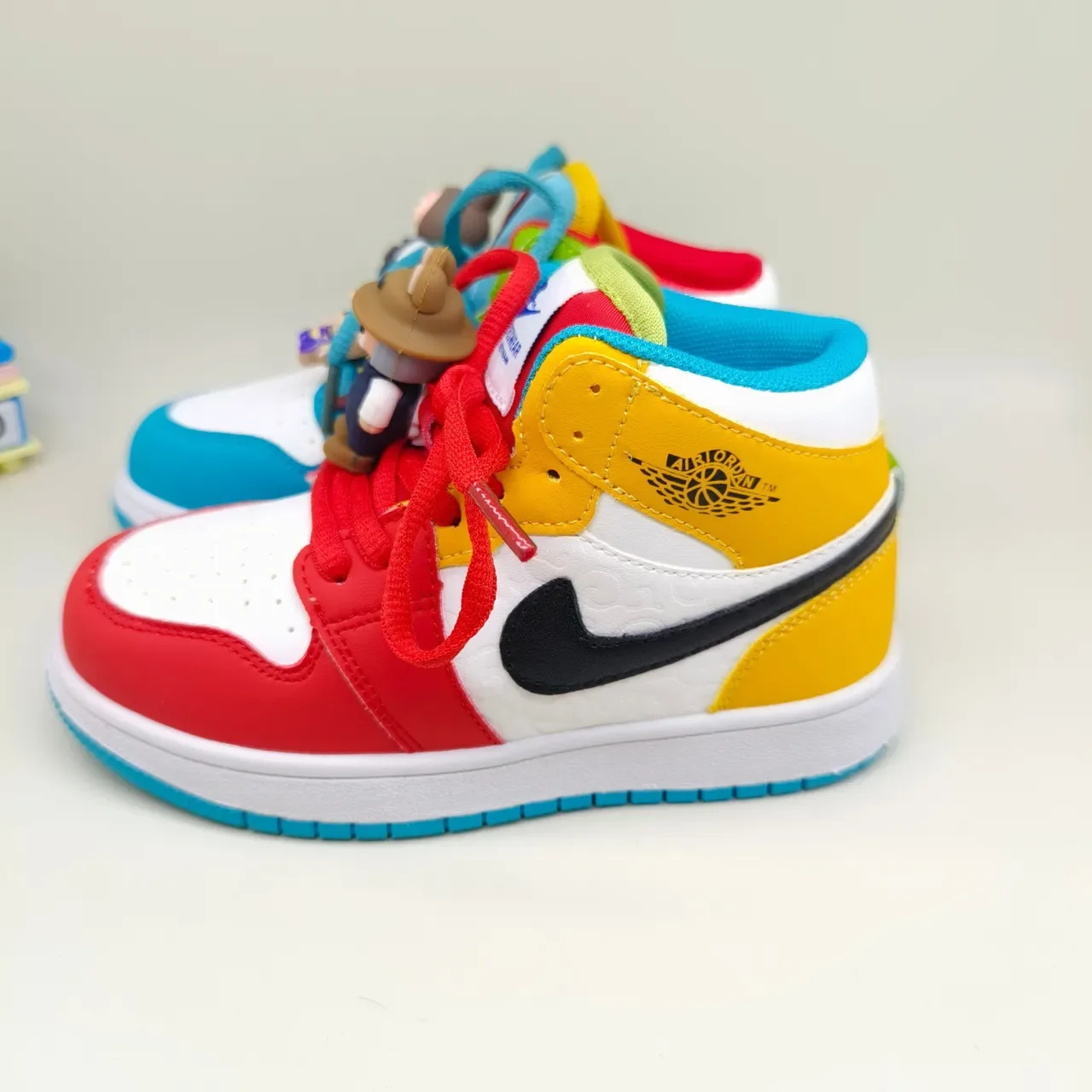 Air Jordan 1 Low sneakers lifestyle rose et blanc 21