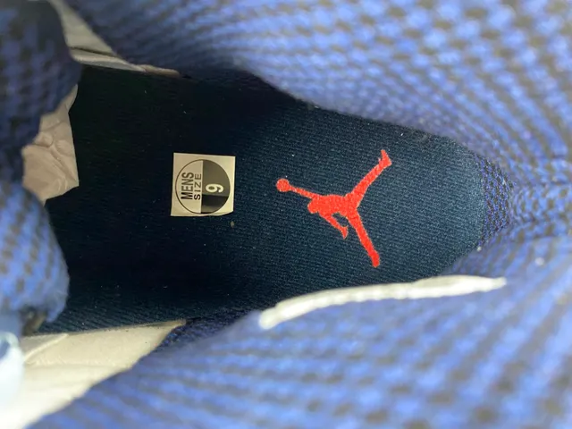 Air Jordan 10 White Navy Light Blue Basketball Shoes 7
