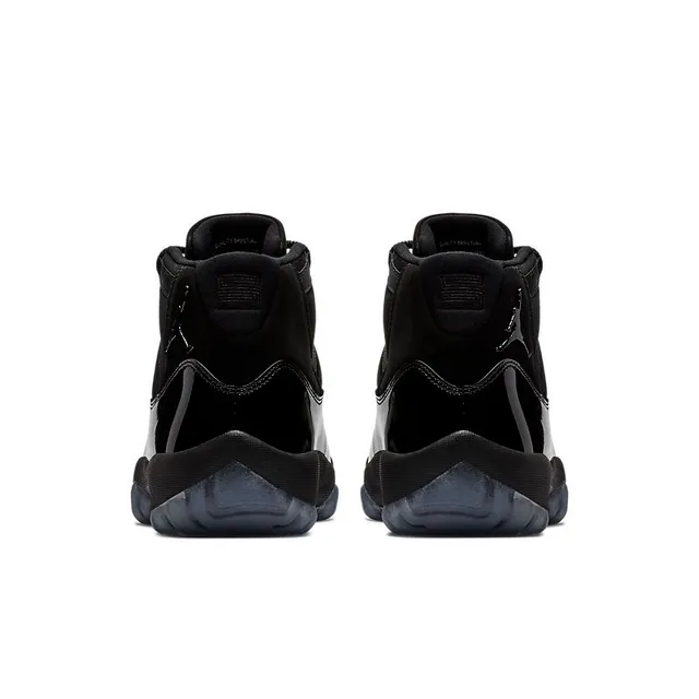 Air Jordan 11 Black Patent Leather Basketball Shoes 2