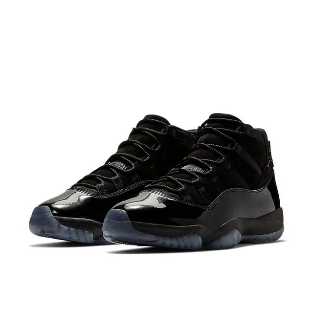Air Jordan 11 Black Patent Leather Basketball Shoes 3