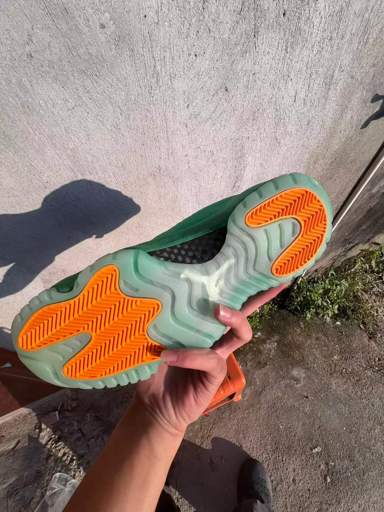 Air Jordan 11 मोनोक्रोमैटिक ग्रीन स्यूड हाई-टॉप बास्केटबॉल जूते 6