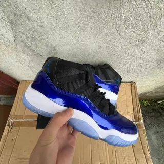 Air Jordan 11 Royal Blue Patent Leather Basketball Shoes