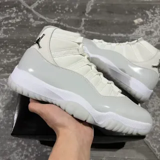 Air Jordan 11 White Patent Basketball Shoes