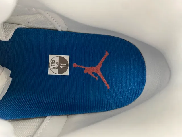 Air Jordan 12 White Royal Blue Basketball Shoes 7