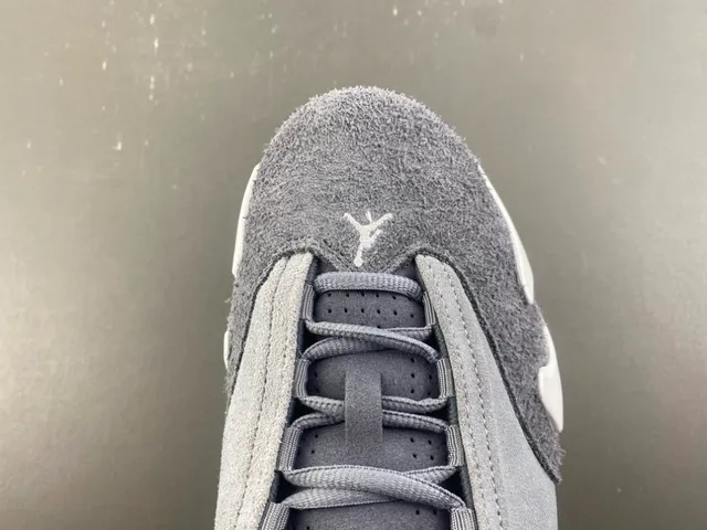 Air Jordan 14 Gray Silver Laceless Basketball Shoes 5