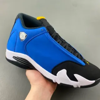 Air Jordan 14 Royal Blue Black White Basketball Shoes