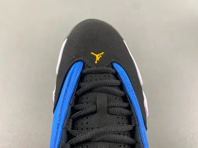 Chaussures de basket Air Jordan 14 bleu royal noir blanc 5