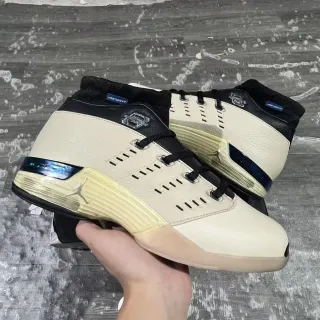 Air Jordan 17 Off-White 黑白篮球鞋