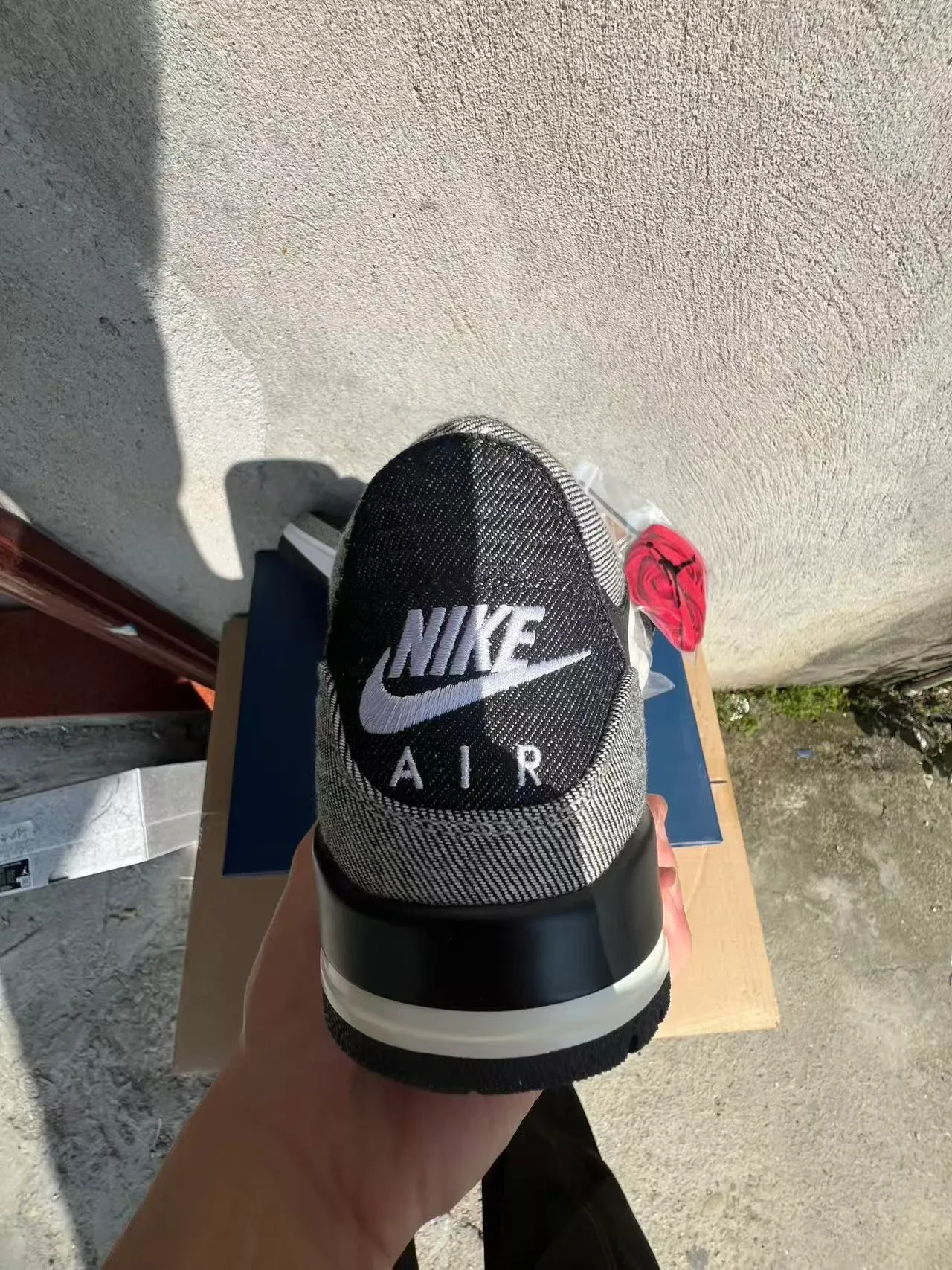 Air Jordan 3 Preto Cinza Impressão Elefante Tênis de Basquete 8