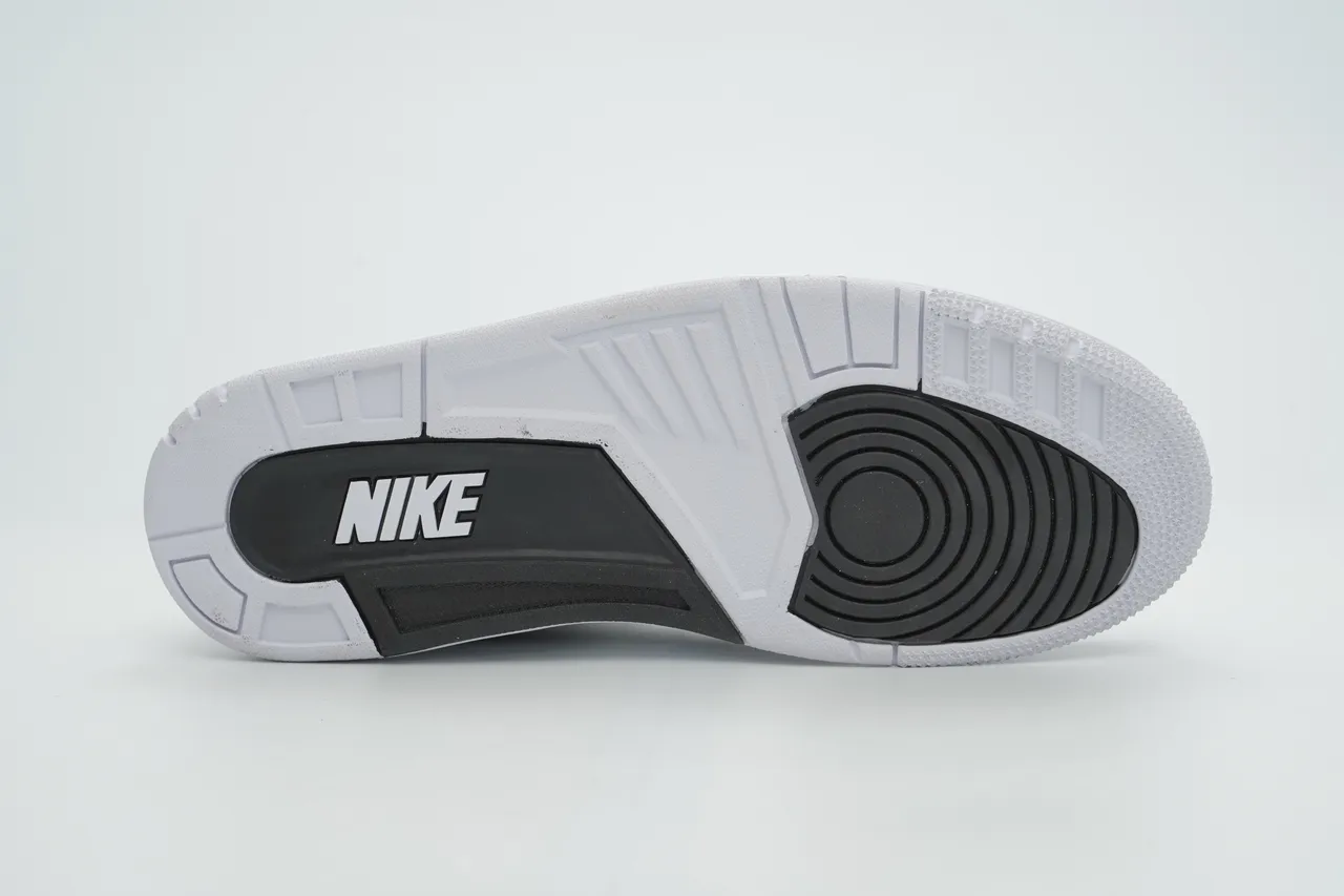 Air Jordan 3 Fragment Design White Black Basketball Shoes 9