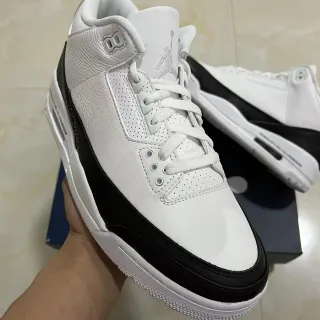 Air Jordan 3 White Black Basketball Shoes