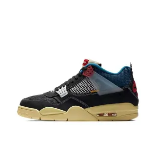 Air Jordan 4 Black Blue Red Gum Basketball Shoes