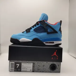 Air Jordan 4 Retro 蓝色篮球鞋