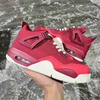 Air Jordan 4 Retro Deep Pink Basketball Shoes