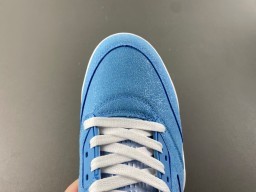 Air Jordan 5 Light Blue Suede Mesh High-Top Basketball Shoes 5