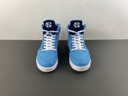 Air Jordan 5 Light Blue Suede Mesh High-Top Basketball Shoes 11