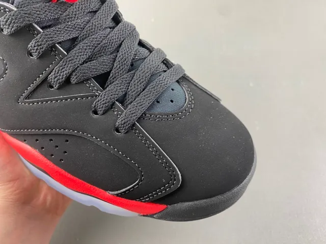Chaussures de basketball Air Jordan 6 noir rouge blanc 2