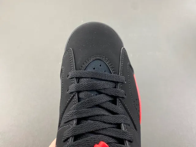 Chaussures de basketball Air Jordan 6 noir rouge blanc 5