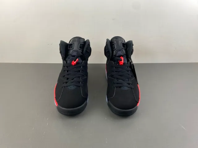 Chaussures de basketball Air Jordan 6 noir rouge blanc 11