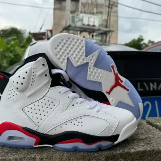 Air Jordan 6 白黑红篮球鞋