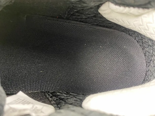 Air Jordan Black White High-Top Silhouette Woven Geometric Upper Basketball Shoes 9