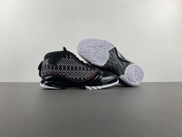 Air Jordan Black White High-Top Silhouette Woven Geometric Upper Basketball Shoes 13