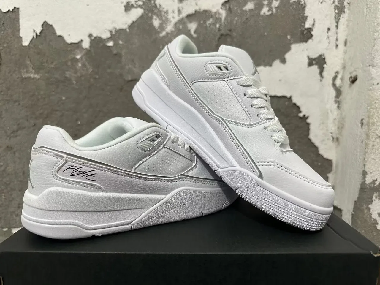 Baskets lifestyle entièrement blanches Air Jordan Flight '89 5