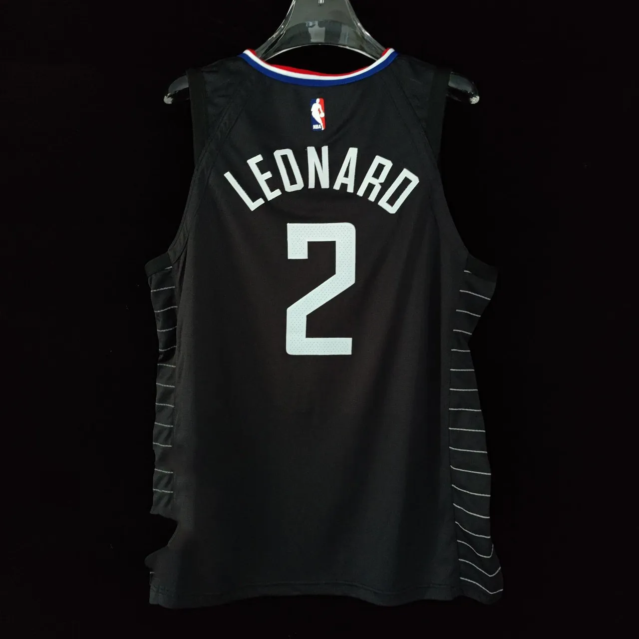 Air Jordan LA Clippers Announcement Edition Black Jersey 3