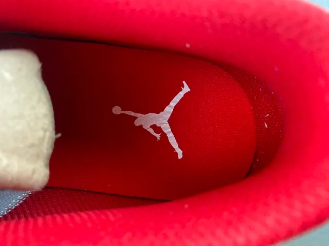 Air Jordan Red White Low-Top Leather Upper Lifestyle Sneakers 7