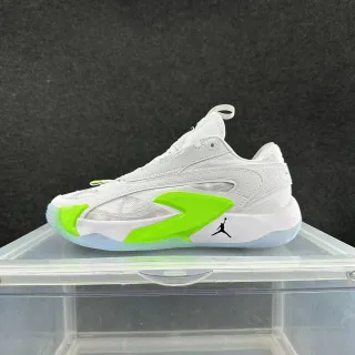 Air Jordan White Neon Green Basketball Shoes