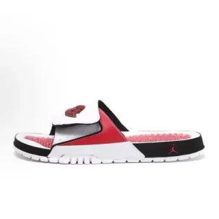 Air Jordan White Red Open-Back Slide Single-Strap Closure Slippers