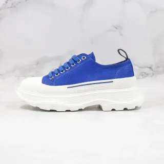 Alexander McQueen Oversized Sneaker Royal Blue White Lifestyle Sneakers