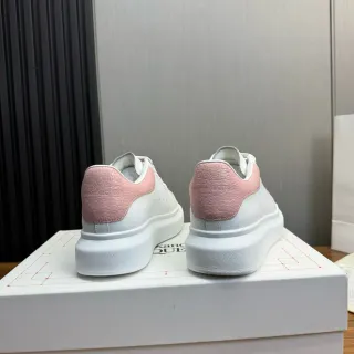 Alexander McQueen Oversized Sneaker White and Pink Lifestyle Sneakers