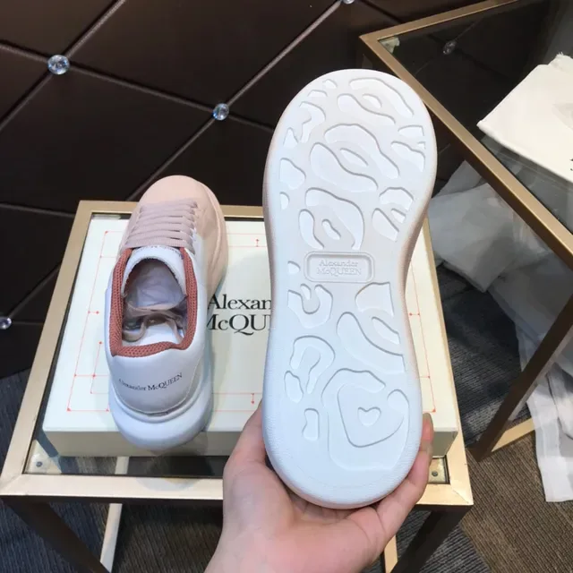 Alexander McQueen Oversized Sneaker White to Beige Gradient Lifestyle Sneakers 3