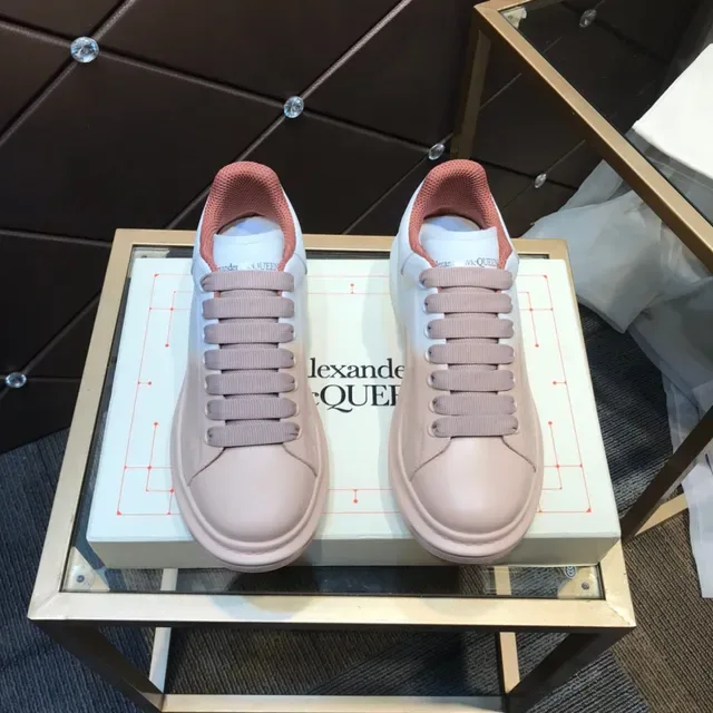 Alexander McQueen Oversized Sneaker White to Beige Gradient Lifestyle Sneakers 9